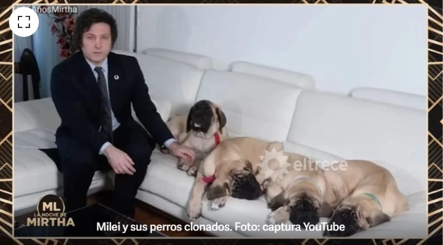 Javier Milei y los clones de Conan.