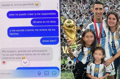 Chats, capturas de pantalla y la respuesta de Jorgelina Cardoso ante la supuesta infidelidad de Di María