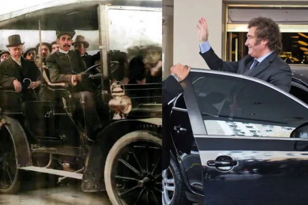 Historia de los automóviles presidenciales: del Renault S de Roca a la coupe de Milei