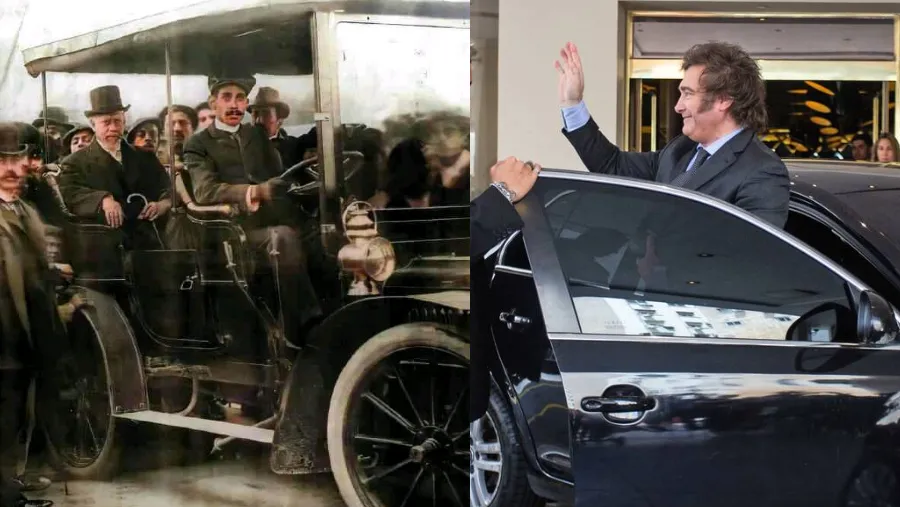 Historia de los automóviles presidenciales: del Renault S de Roca a la coupe de Milei