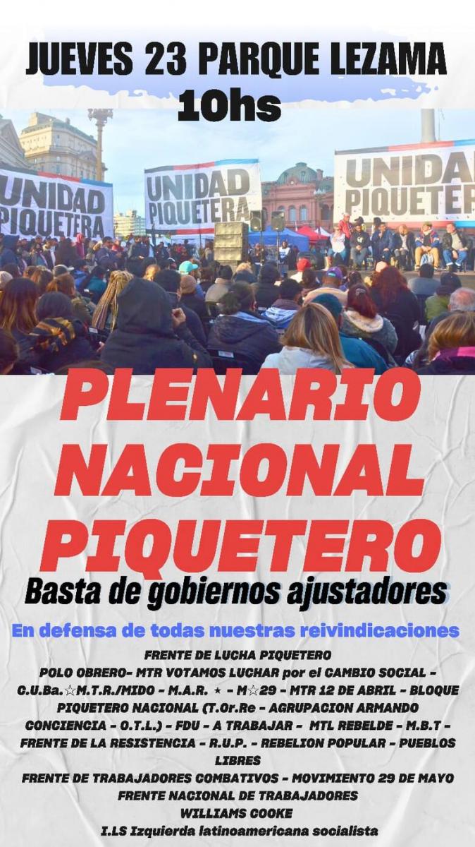 Protesta de Polo Obrero: “No es una marcha contra Milei”, afirmó Eduardo Belliboni