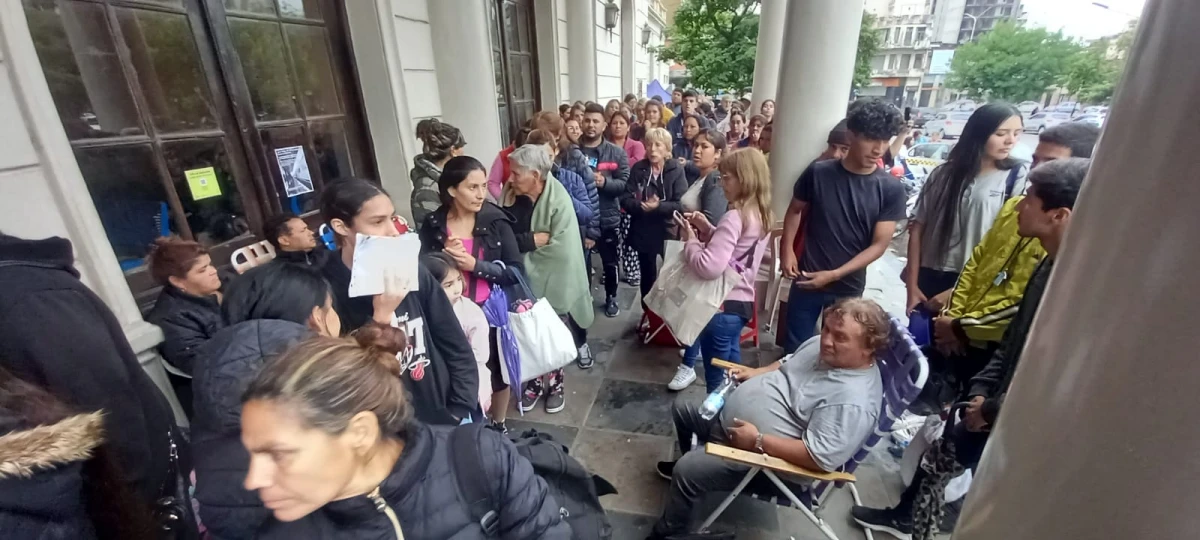 Quejas por pasajes para el tren. FOTO LA GACETA / Analía Jaramillo.   