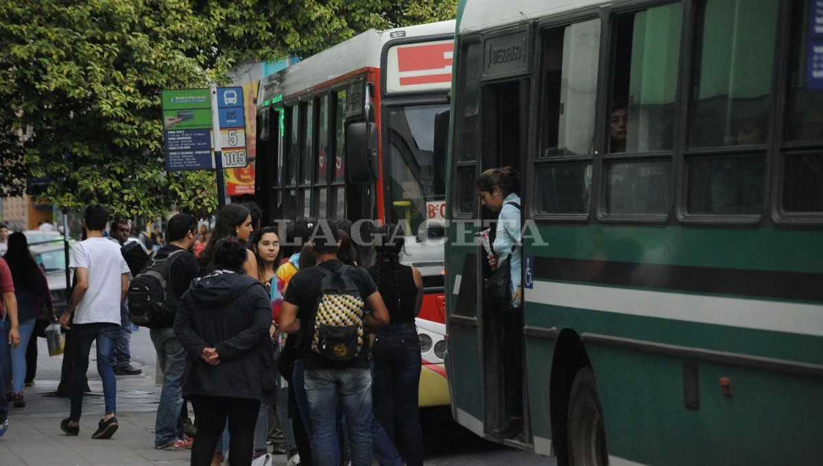 SERVICIO DE ÓMNIBUS EN TUCUMÁN / Foto ilustrativa de LA GACETA