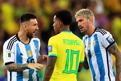 El brasileño Rodrygo hizo una seria denuncia luego de su cruce con Lionel Messi