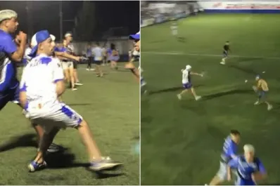 Video: barras de Midland se enfrentaron a tiros tras el ascenso y hay dos heridos