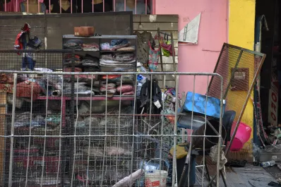 El incendio en el Mercado Persia sería de origen accidental