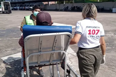 Se accidentó en Chasquivil y debió ser trasladado en helicóptero al hospital