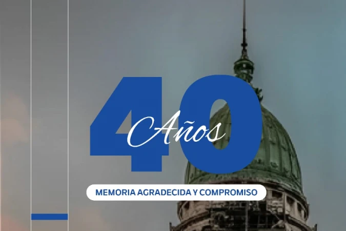 “Memoria agradecida y compromiso”, una mesa panel por los 40 años de democracia