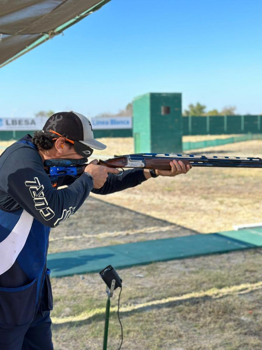Ricardo Baralo busca superar sus límites en el Campeonato Sudamericano de Tiro