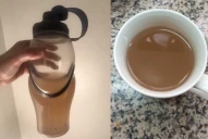 Si el agua del grifo sale marrón, ¿es apta para el consumo?