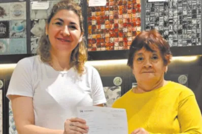 Números de la Suerte: Ester Del Valle Sotelo ganó una orden de compra de $43.000 en Zeramiko