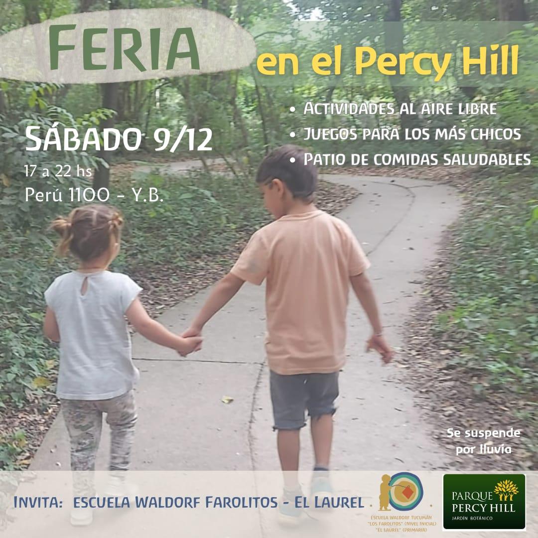 Actividades para toda la familia en la feria del Parque Percy Hill