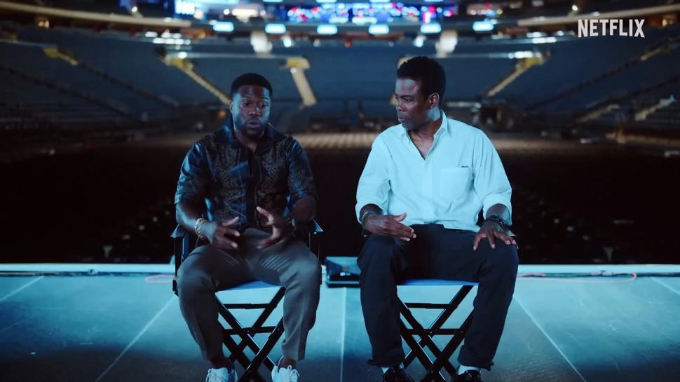 HUMOR. Kevin Hart y Chris Rock comparten sus experiencias de vida.