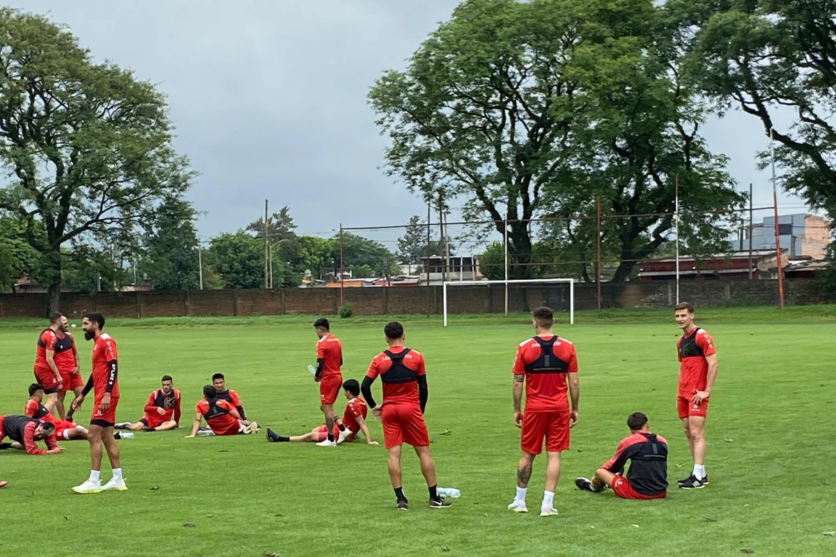 Hoy, San Martín volvió a los entrenamientos bajo las órdenes de Ariel Martos.