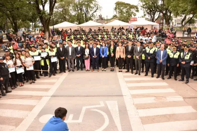Banda del Río Salí celebró el 8° aniversario de los vigías de seguridad