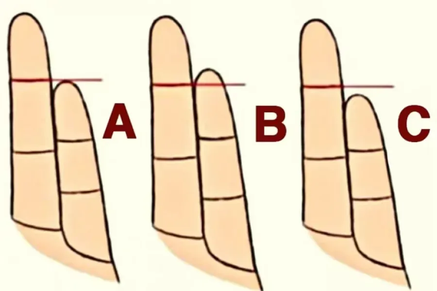 Test visual: el tamaño de tu dedo meñique te dirá cuál es tu verdadera personalidad