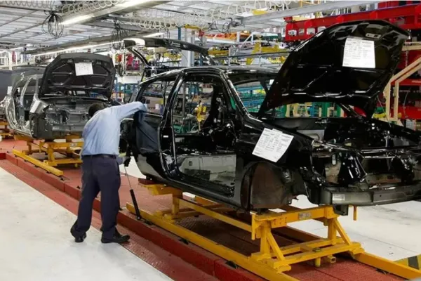 Autos: la producción nacional aumentó 6% durante noviembre