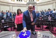 Manzur juró como senador y destacó la necesidad de una Argentina federal