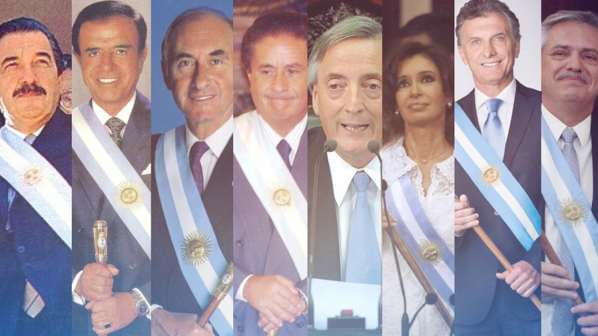 Las palabras de inicio de mandato que pronunciaron los presidentes desde 1983