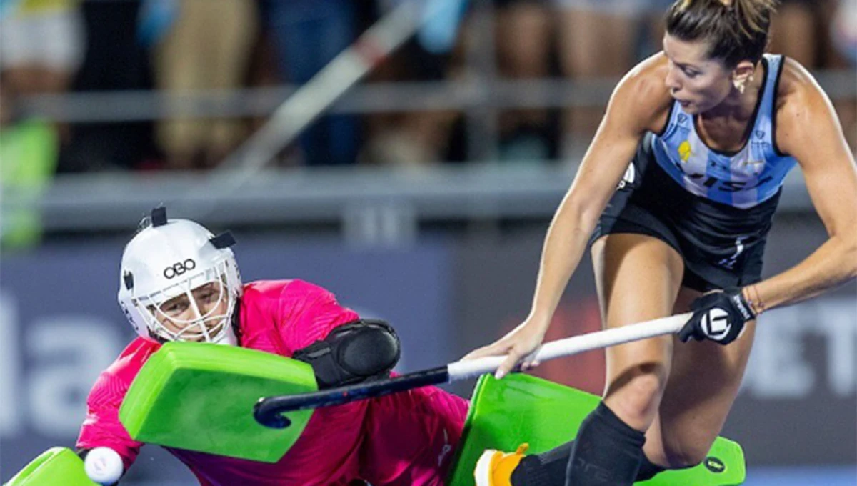 CON VICTORIA. Las Leonas vienen de un debut auspicioso en Santiago, frente a Gran Bretaña.