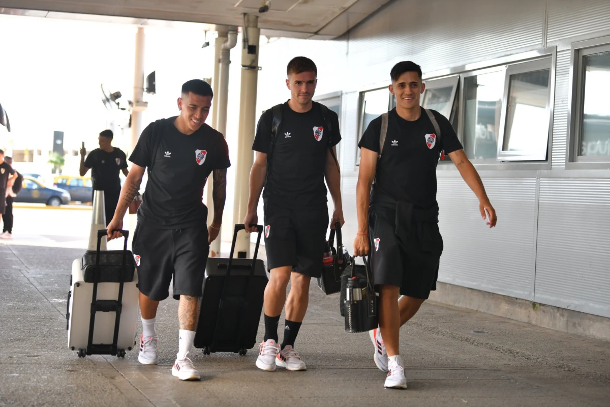 RUMBO A CÓRDOBA. El plantel millonario buscará sellar su pase a la final de la Copa de la Liga. FOTO TOMADA DE X.