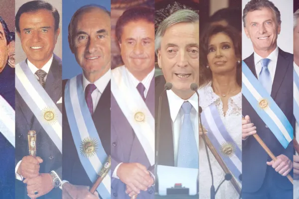 Las palabras de inicio de mandato que pronunciaron los presidentes desde 1983