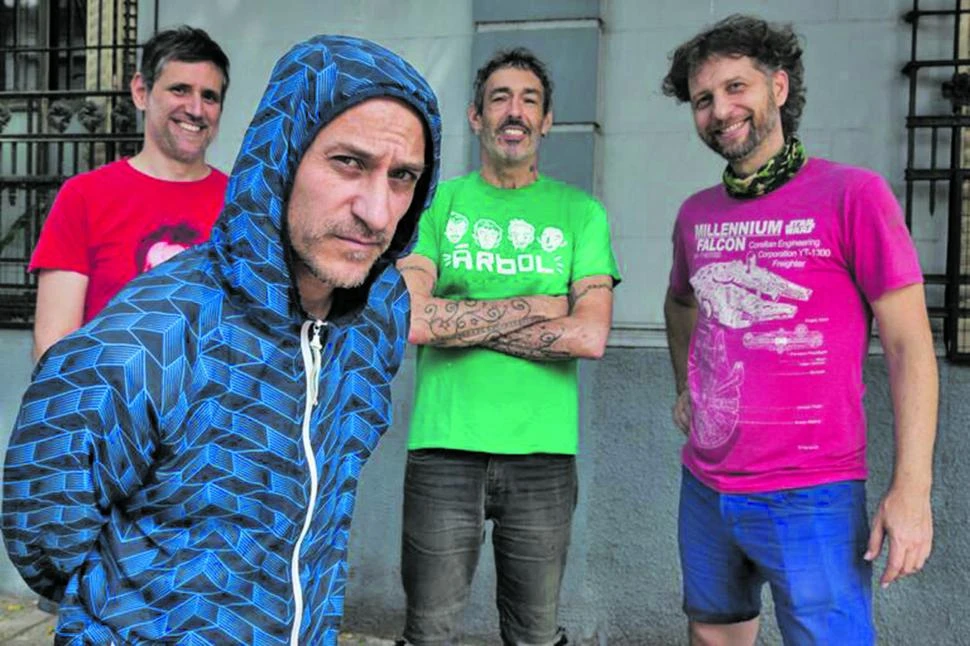 GIRA NACIONAL. Árbol, el grupo de Haedo, se tomó un descanso en 2011, pero luego de unos años comenzó una gira y publicó el disco “Hongo”.
