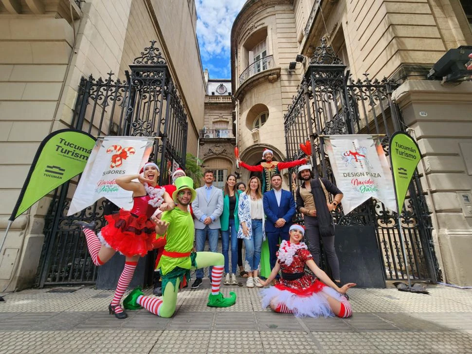 EN TURISMO. El Ente y la Municipalidad auspician la feria navideña.