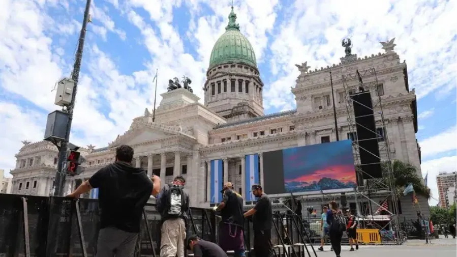 Dos fallas en la seguridad causaron preocupación horas antes de la asunción de Javier Milei.