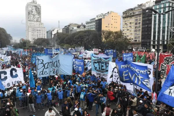 “Lucha en conjunto”: cómo reaccionaron las organizaciones sociales a la advertencia de Milei