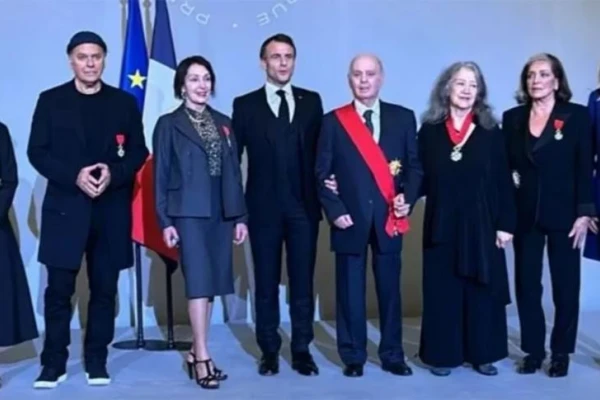 Francia condecoró a Martha Argerich y a Daniel Barenboim