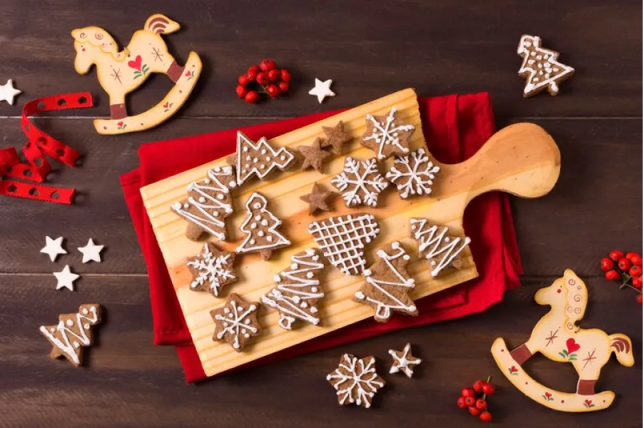 Galletas para compartir y regalar en Navidad.