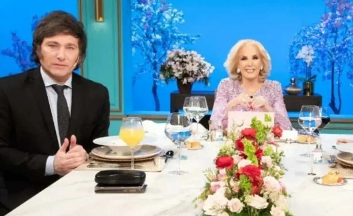 Javier Milei cenará este sábado con Mirtha Legrand