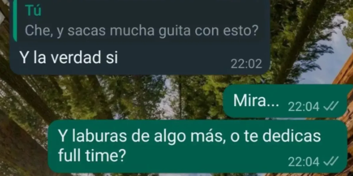 Es viral: la intentaron estafar por Whatsapp y le dio una lección de vida