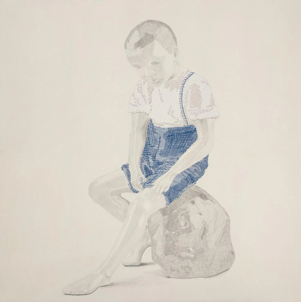 CON DESTINO SOLIDARIO. La obra de Hernando Migueles tiene dueña.