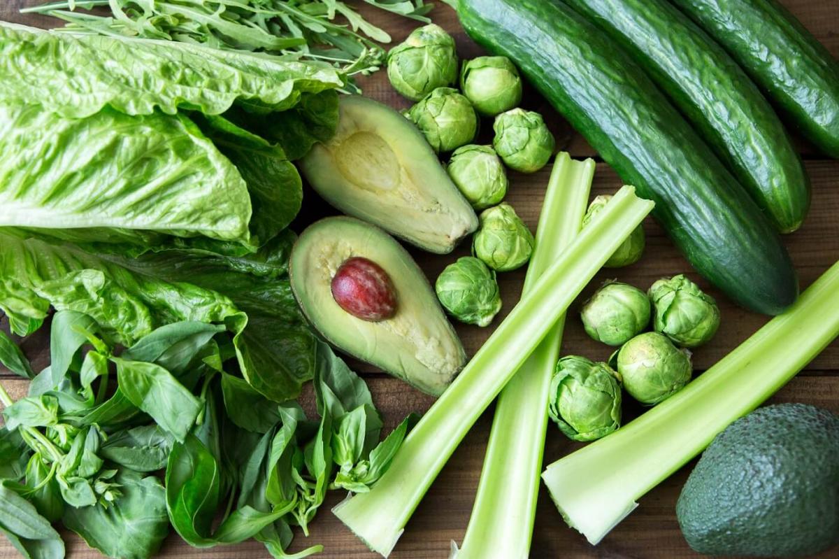 Los cinco alimentos ricos en ácido fólico.