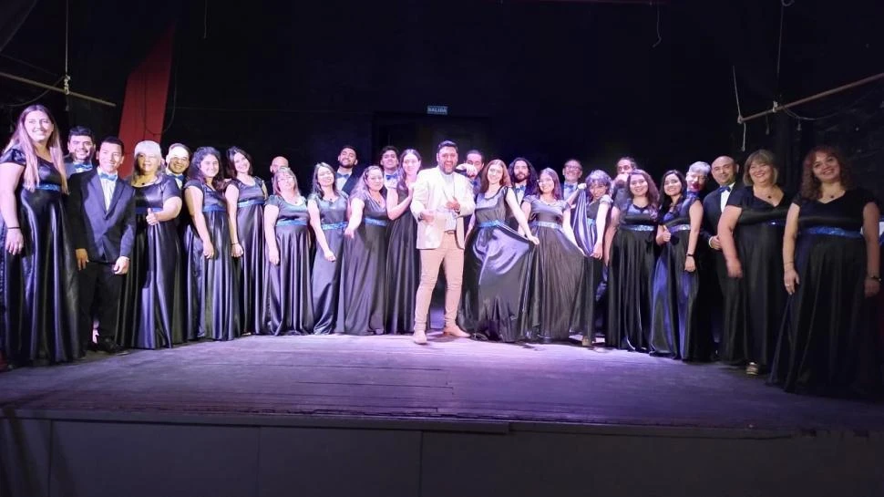 EN ESCENA. El concierto final es el momento de mostrar el trabajo del año.