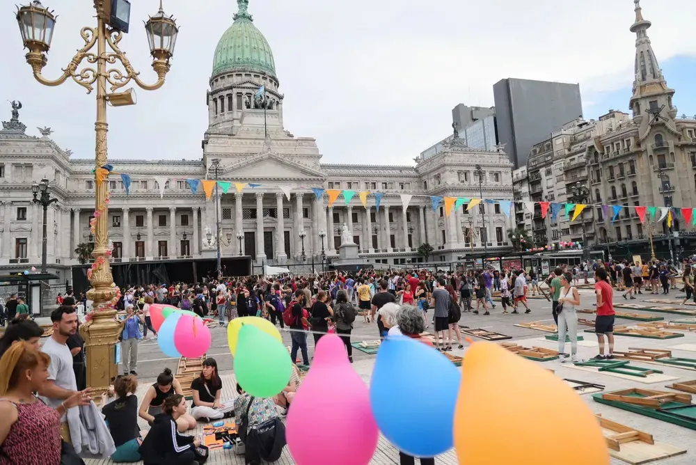 Nochebuena en el Congreso: 4.000 personas en situación de calle tuvieron su cena de Navidad