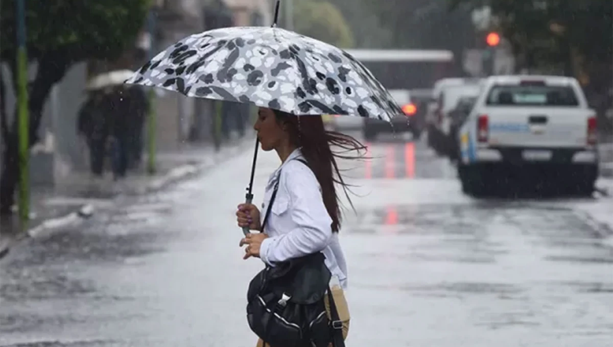 JORNADA GRIS. Las lluvias serán constantes durante el resto de la jornada de Navidad en Tucumán.