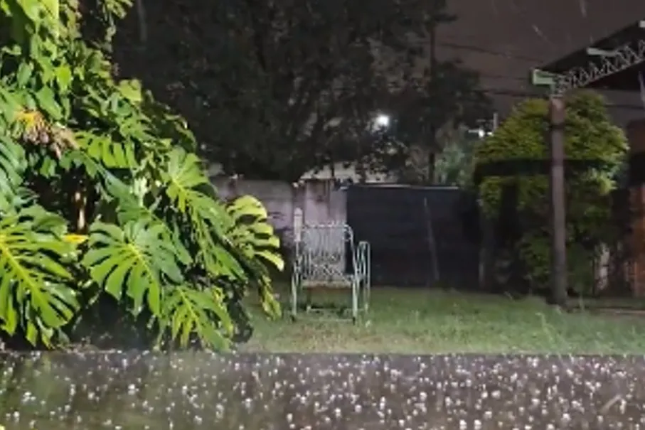 La Navidad trajo una intensa granizada a Tucumán