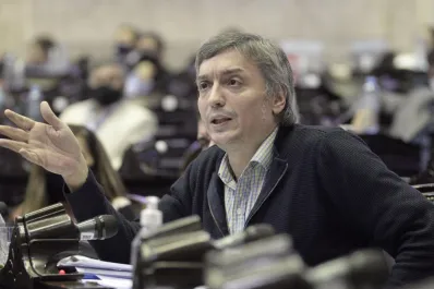 Máximo Kirchner presentó un proyecto para crear un fondo para financiar obras en provincias