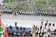 Seguridad en Tucumán: Jaldo encabezó un acto en el que ascendieron a 2.758 policías