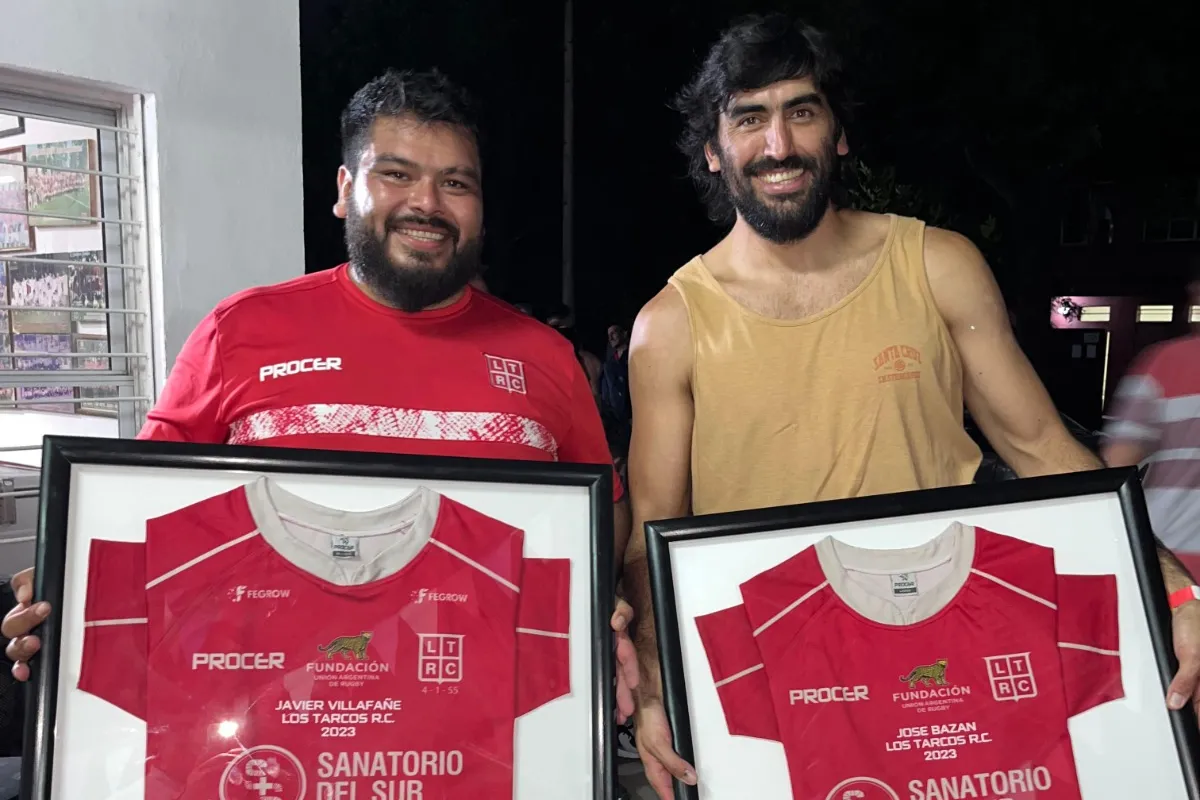 DESPEDIDA. Javier Villafañe y José Bazán se retiraron del plantel de Primera de Los Tarcos.