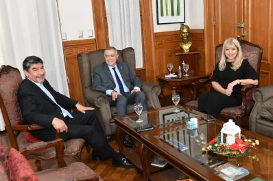 Jaldo, Acevedo y Chahla realizaron un balance de los dos primeros meses de gestión