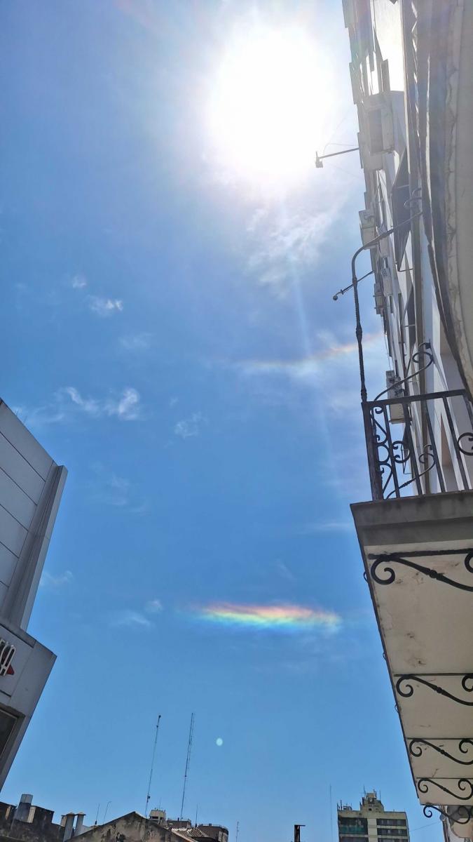 Halo solar: qué son los arcoiris semicirculares que se formaron en torno al sol