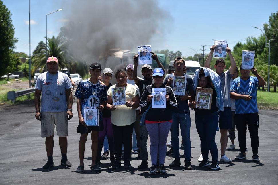 “ACTUARON MAL”. La familia de Molina hizo reclamos a la Justicia.