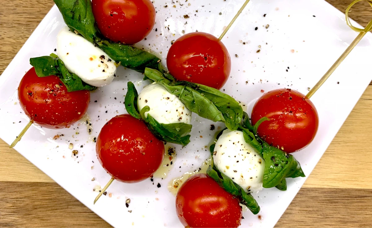 Un snack saludable, fácil y rápido para servir como entrada en la cena de Fin de Año