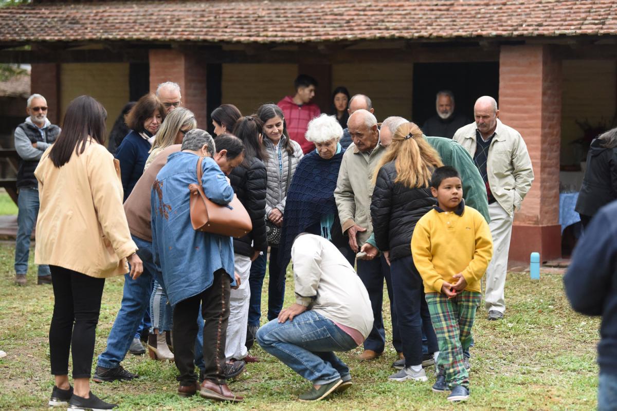 ÚLTIMO ADIÓS. La familia se congregó en Benjamín Paz, donde “Paty” había aprendido a amar la naturaleza. LA GACETA/FOTO DE ANALÍA JARAMILLO