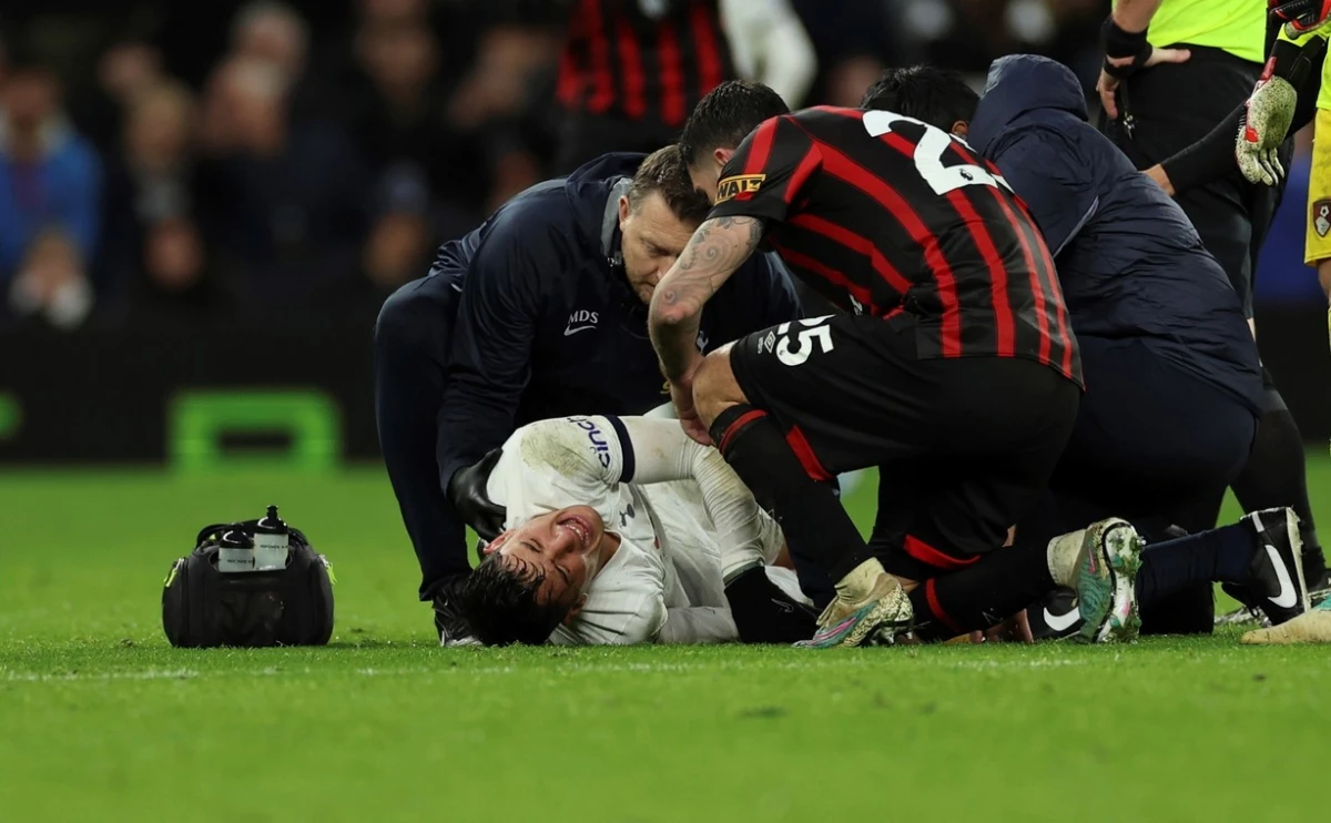 Alejo Véliz se lesionó frente a Bournemouth.