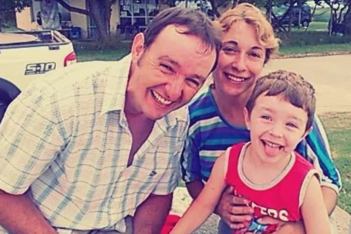 Las tres víctimas del crimen.